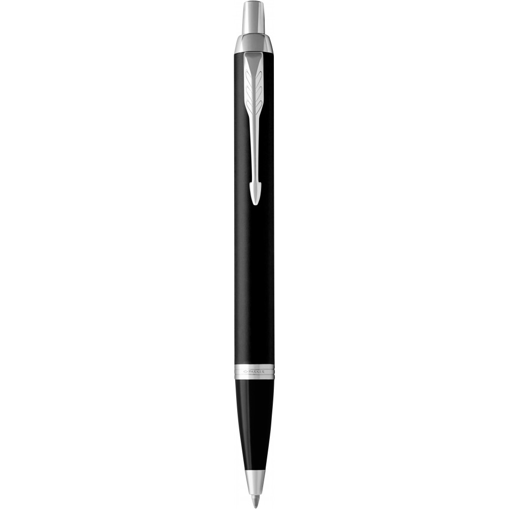 Ручка кулькова Parker IM Matte Black синя