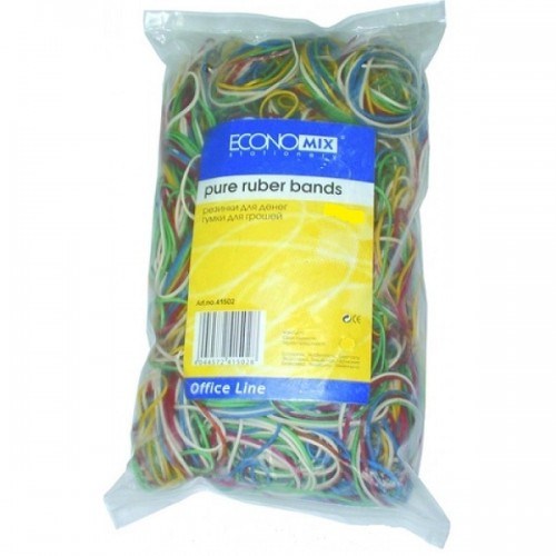 Резинки для денег Economix 1000 г