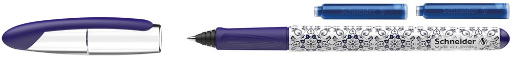 Ручка-ролер Schneider Pattern 0,6 корпус синій