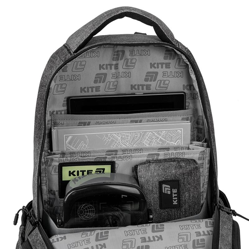 Рюкзак молодіжний Kite 2587M Darkness (K26-2587M-5)