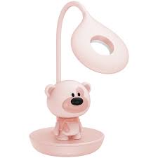 Лампа настільна Kite LED з акумул. Bear, рожевий