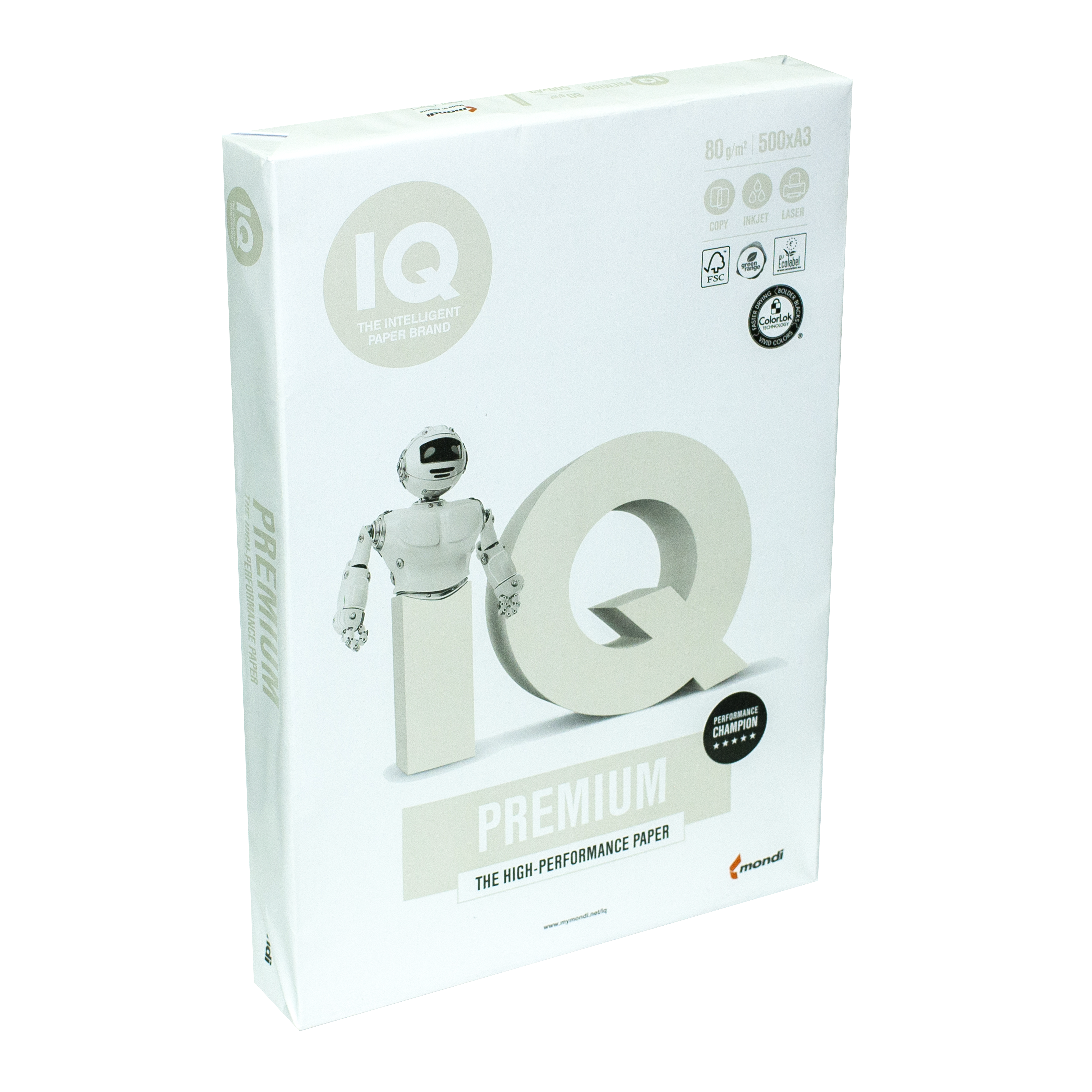 Бумага офисная А3 IQ Premium 500 л