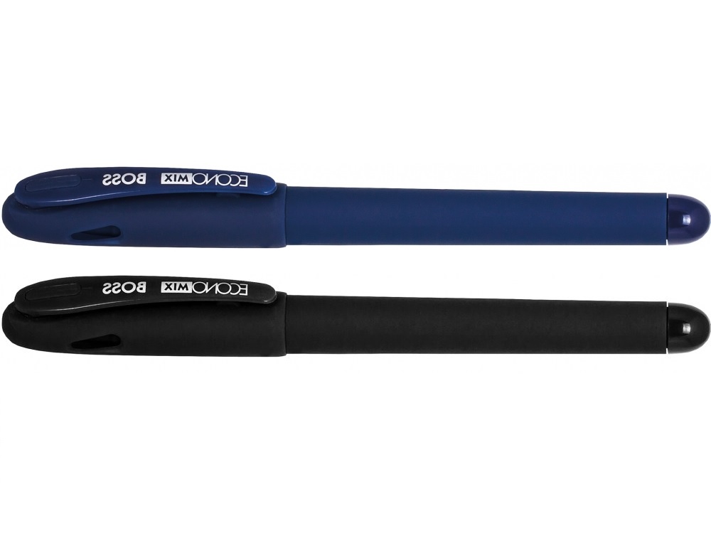 Ручка гелева Economix Boss 1,0 синя