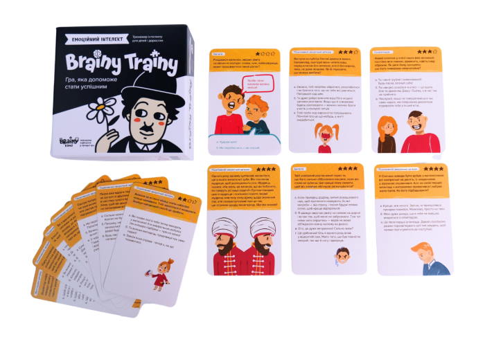Гра настільна Brainy Trainy Емоційний інтелект