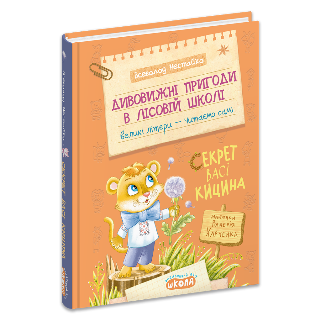 Дивовижні пригоди в лісовій школі : Секрет Васі Кицина. Книга 3