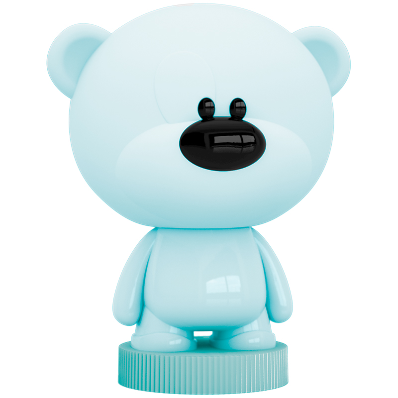 Светильник-ночник Kite LED с аккумул. Bear, голубой
