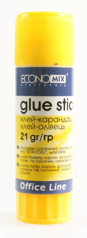 Клей-олівець PVA Economix 21 г