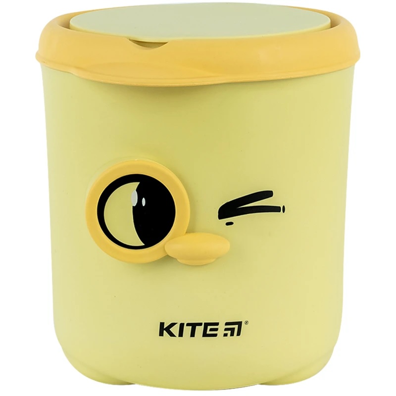 Контейнер настольный для мусора Kite, желтый