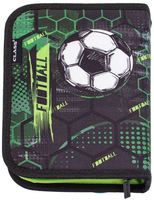 Пенал твердый Class Football (26008C)