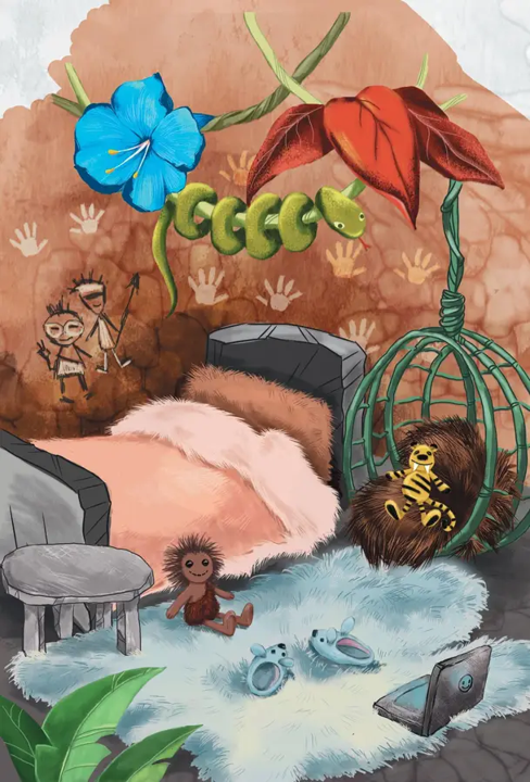 Книга Kids creative Первісна людина