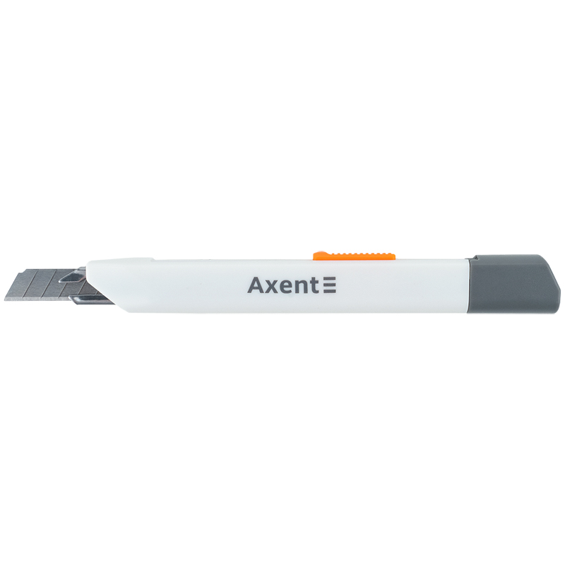 Нож канцелярский 9 мм Axent 6607-A мет.направляющие