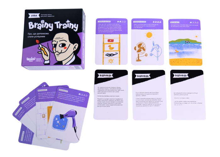 Игра настольная Brainy Trainy Воображение