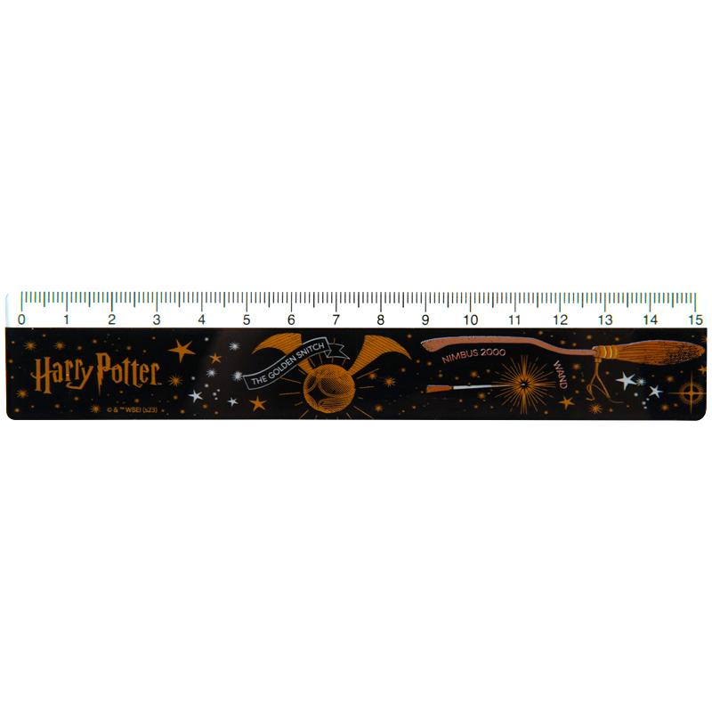 Линейка 15 см пластик Kite, HP-1