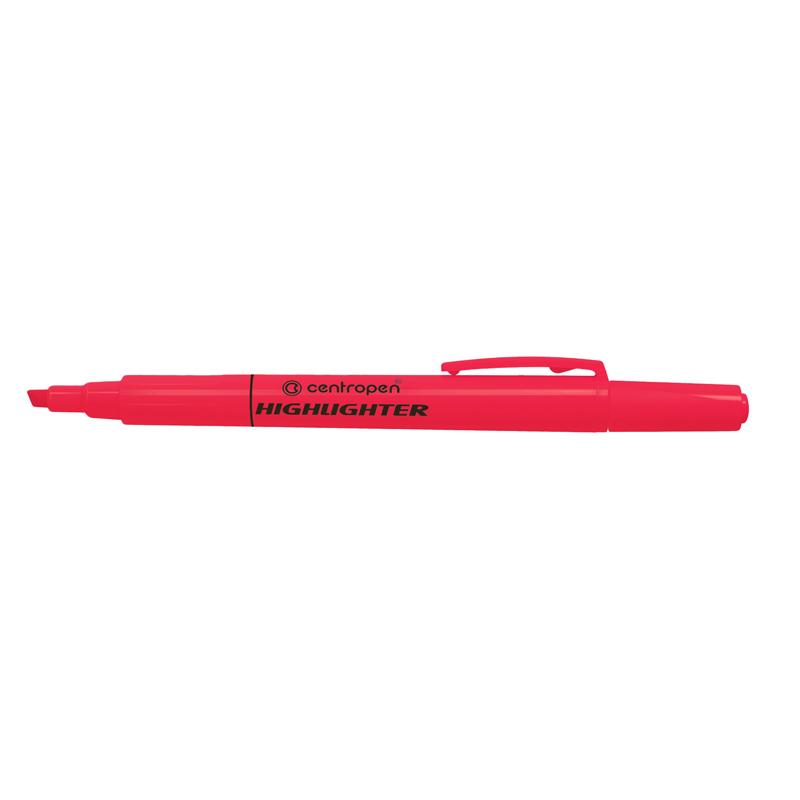 Маркер текстовий Centropen 8722 1-4 мм рожевий