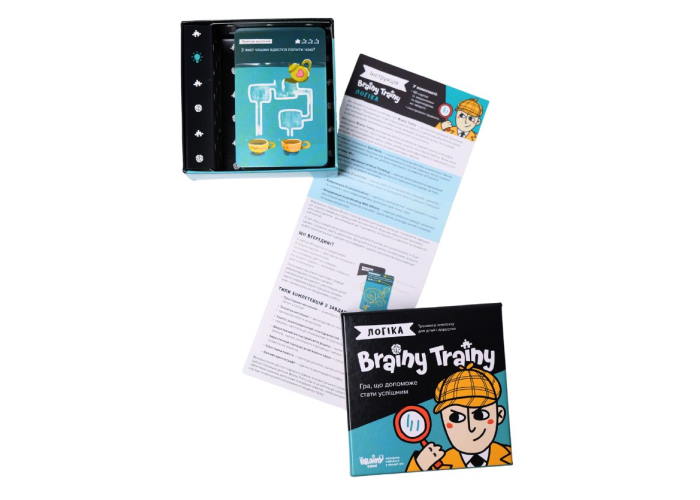 Игра настольная Brainy Trainy Логика