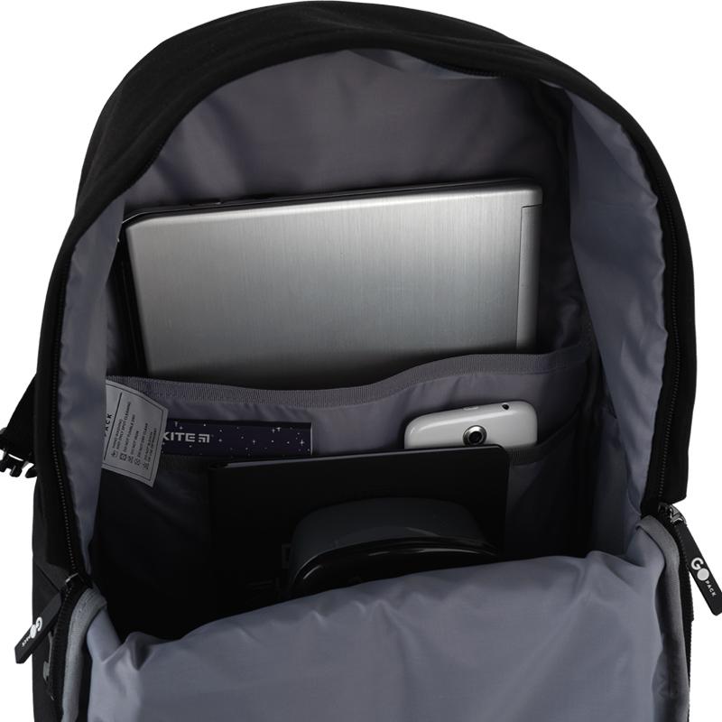 Рюкзак молодіжний GoPack 2500L чорний (GO26-2500L-3)