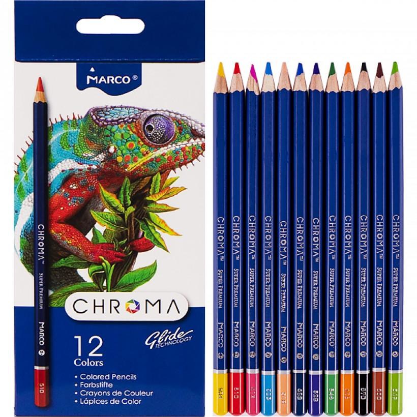 Карандаши Marco Chroma 12 цв