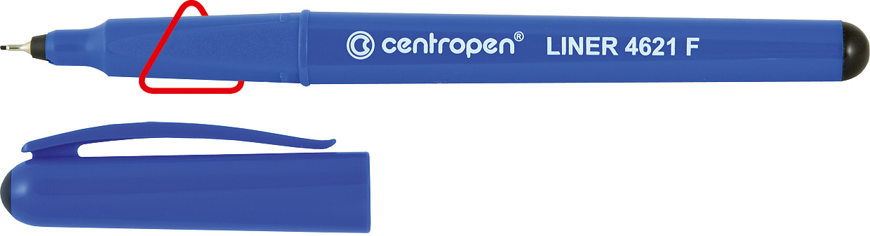 Лайнер Centropen Ergoline 0,3 синий