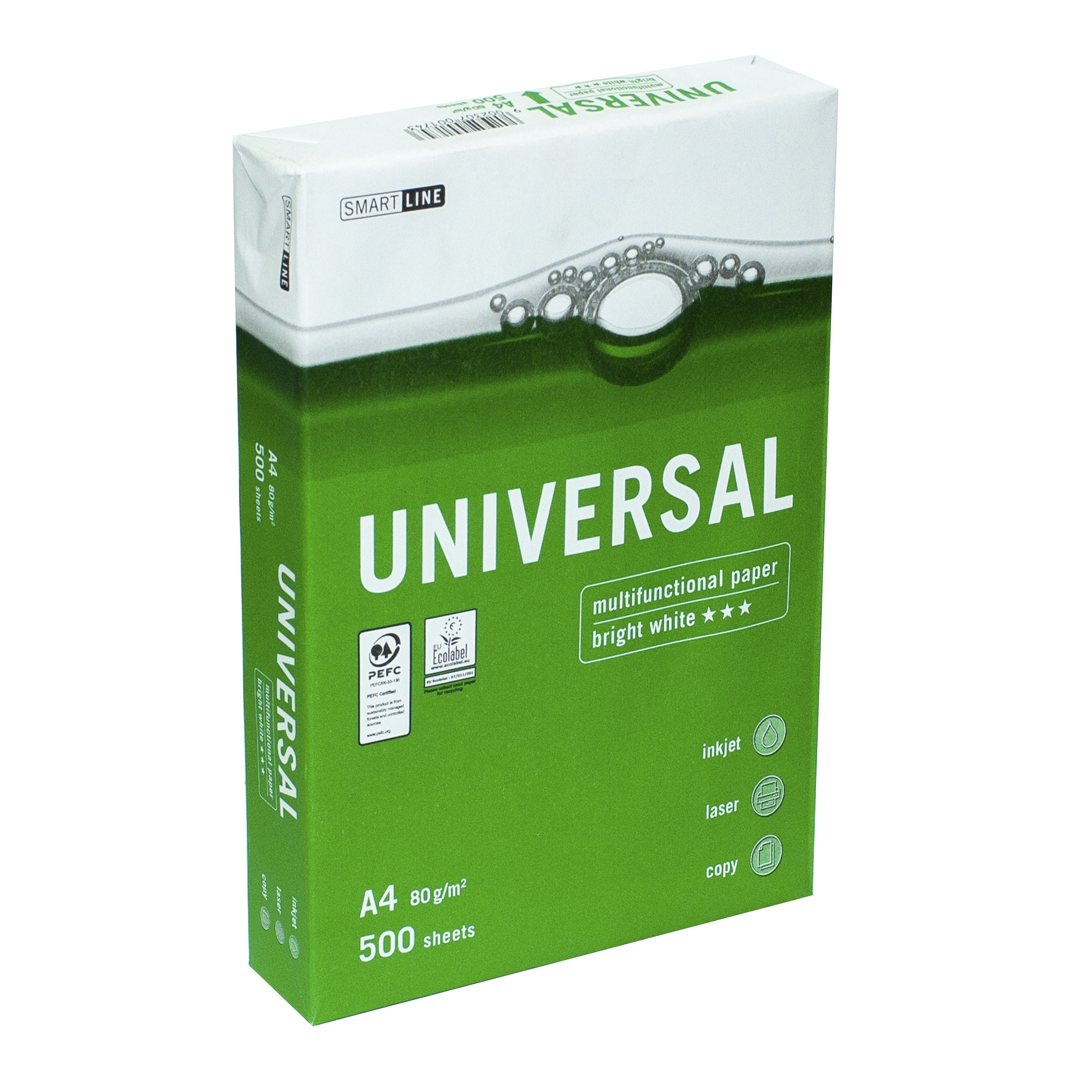 Бумага офисная А4 Smart Line Universal 500 л
