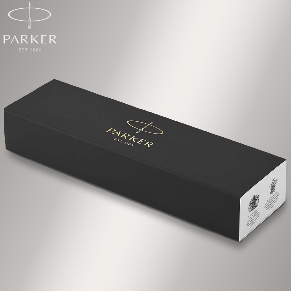 Ручка шариковая Parker IM 17 Grey Lacquer GT BP, синяя