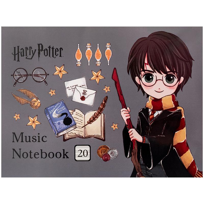 Тетрадь для нот А5 20 л Harry Potter
