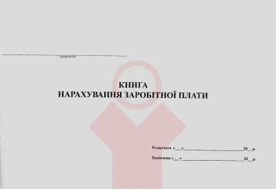 Книга по зарплаті А4 газетка 52 арк