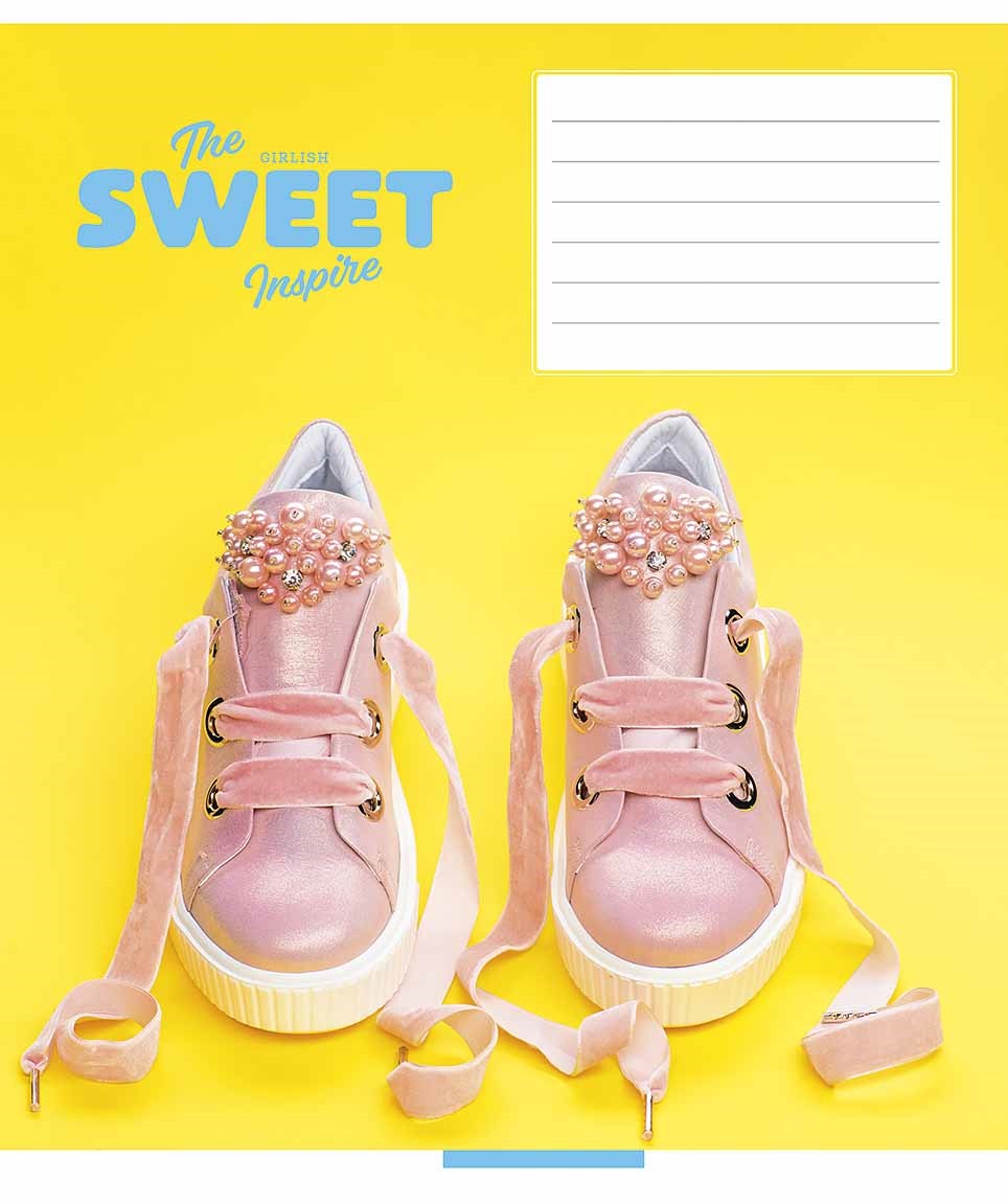 Зошит 18 арк клітинка 3382 Sweet 2025 дів
