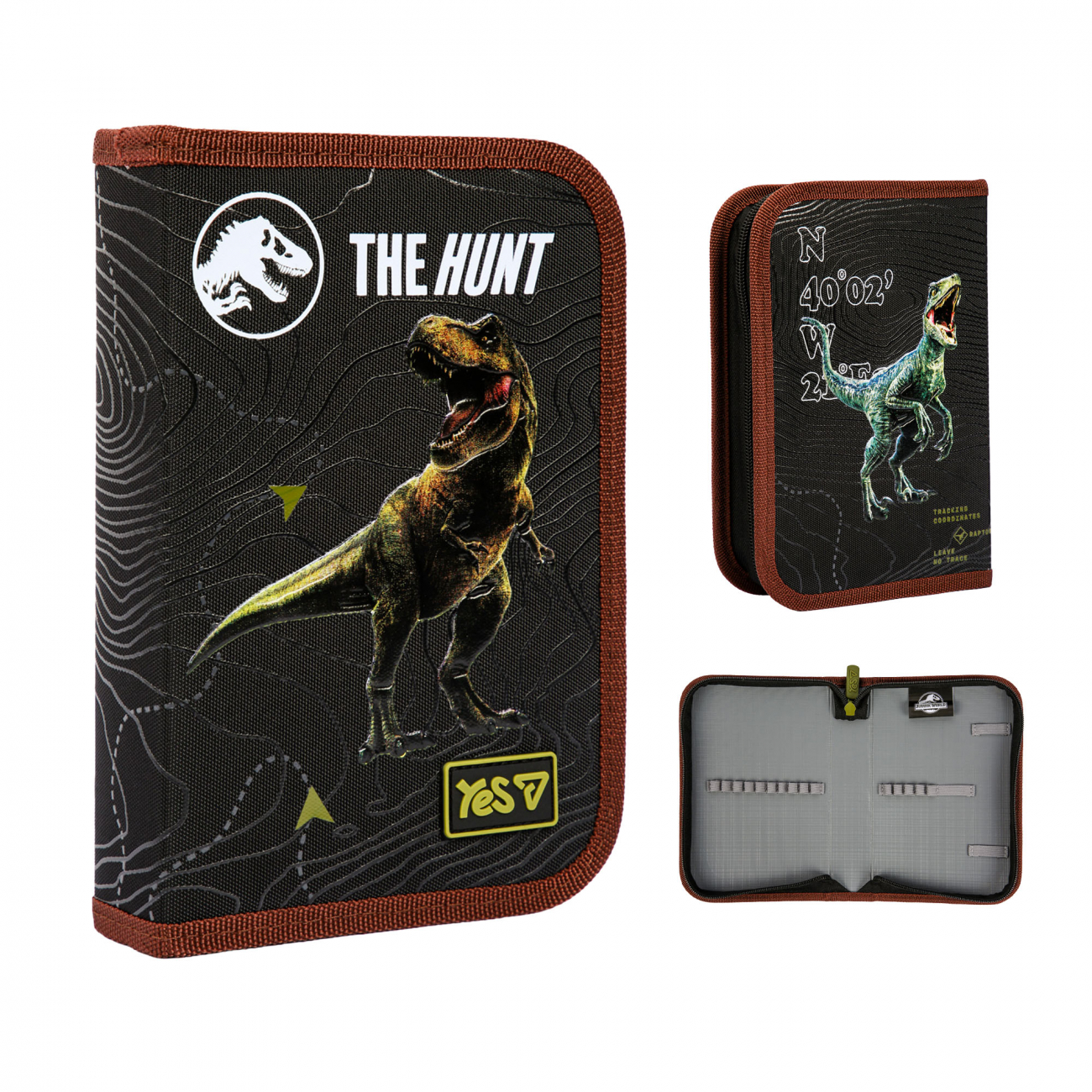 Пенал твердий Yes HP-02 Jurassic World. Dino (533726)