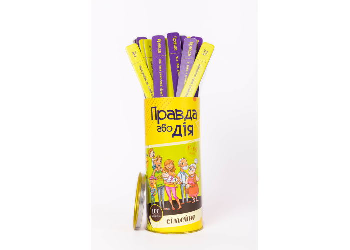 Игра настольная Правда или Дело: Семейная
