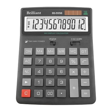 Калькулятор Brilliant BS-555 12 разр.