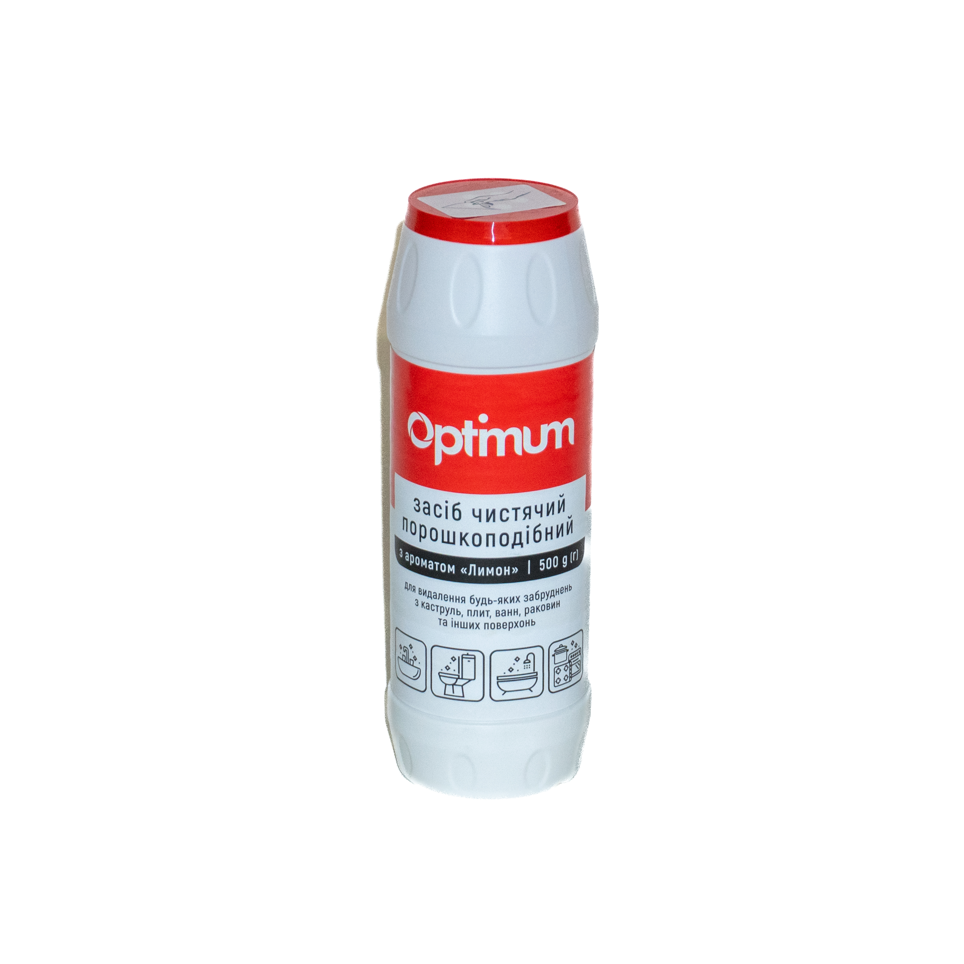 Порошок для чищення Optimum PRO 500г, лимон