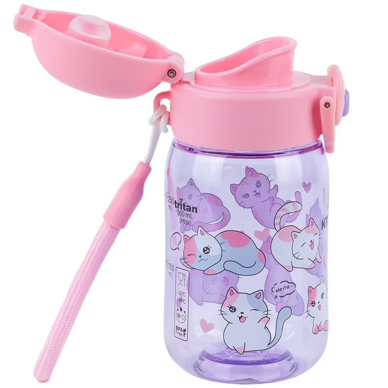 Пляшка для води 360 мл Cats