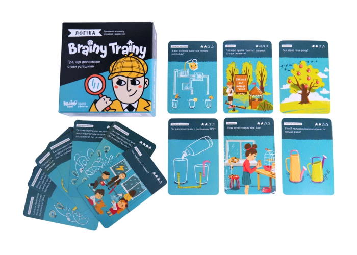 Игра настольная Brainy Trainy Логика
