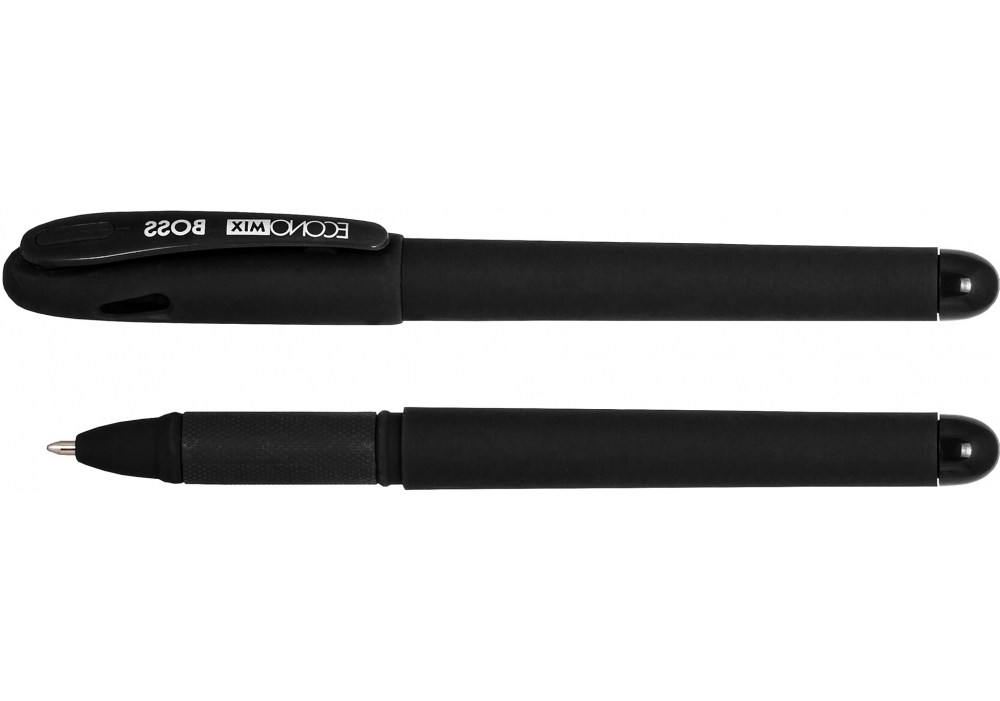 Ручка гелевая Economix Boss 1,0 черная