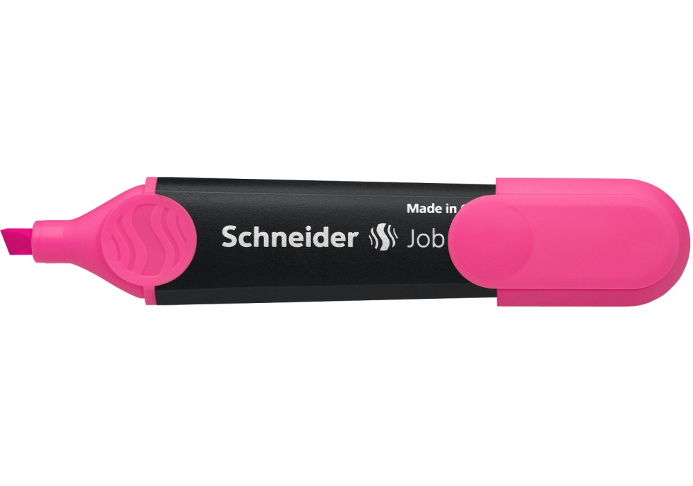 Маркер текстовий Schneider Job 1-5 мм рожевий