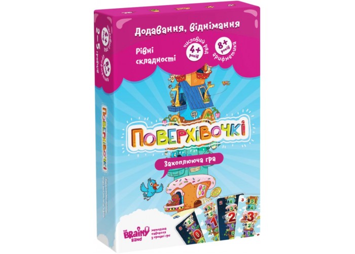 Игра настольная Этажики