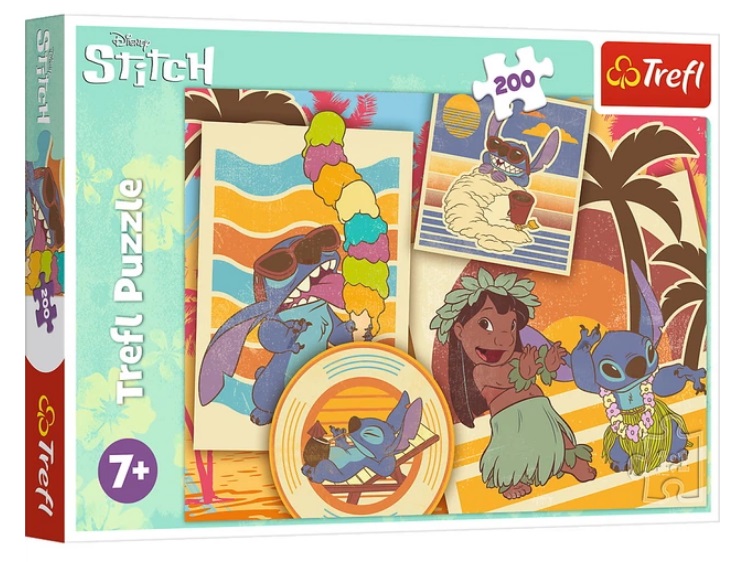 Пазлы 200 Lilo&Stitch Музыкальный мир