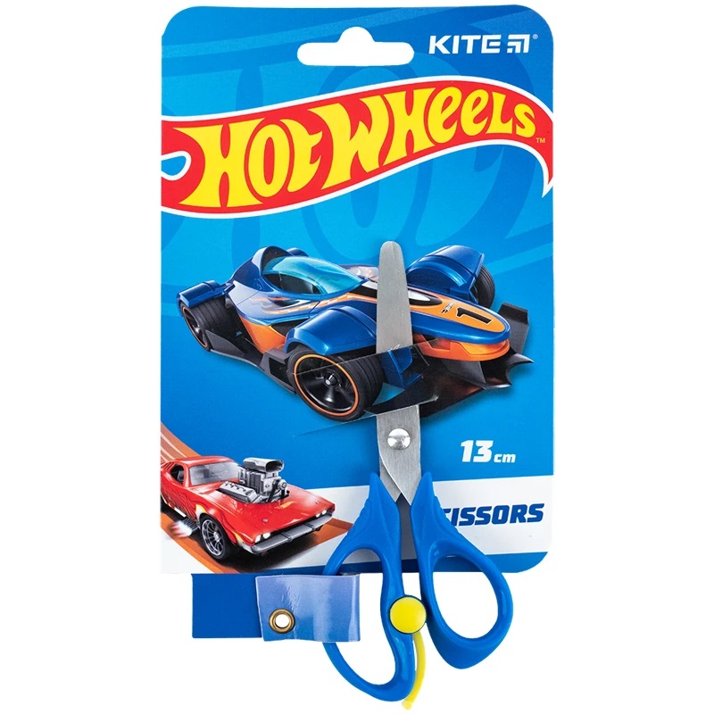 Ножницы детские 13 см Kite HW с пружиной
