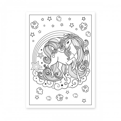 Розмальовка А4 1Вересня Unicorn 2