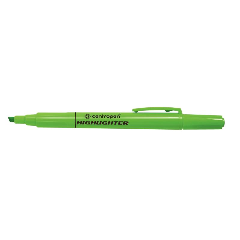 Маркер текстовий Centropen 8722 1-4 мм зелений