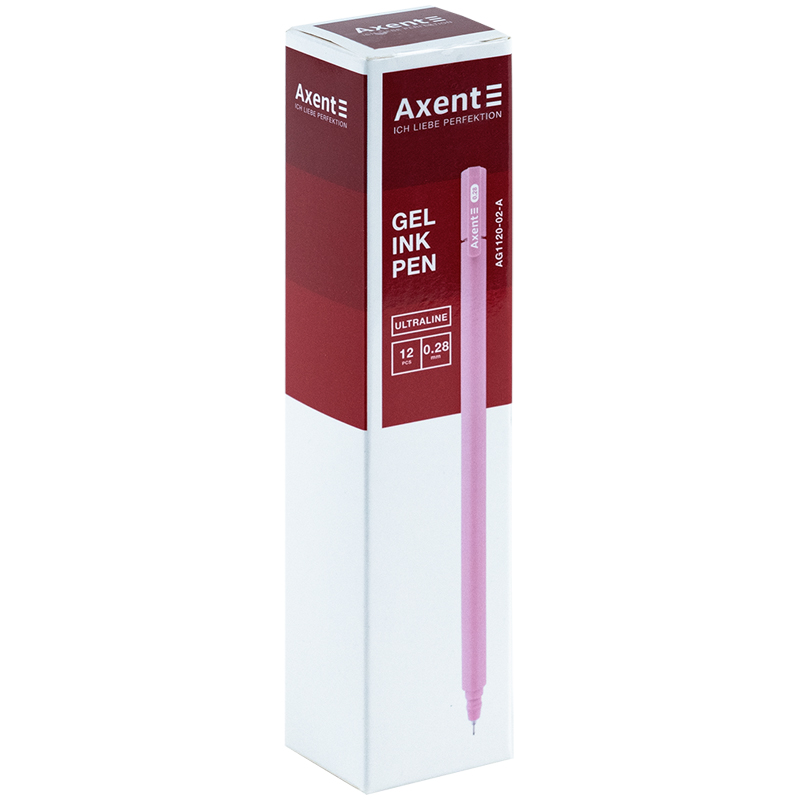 Ручка гелева Axent Ultraline 0,28 синя