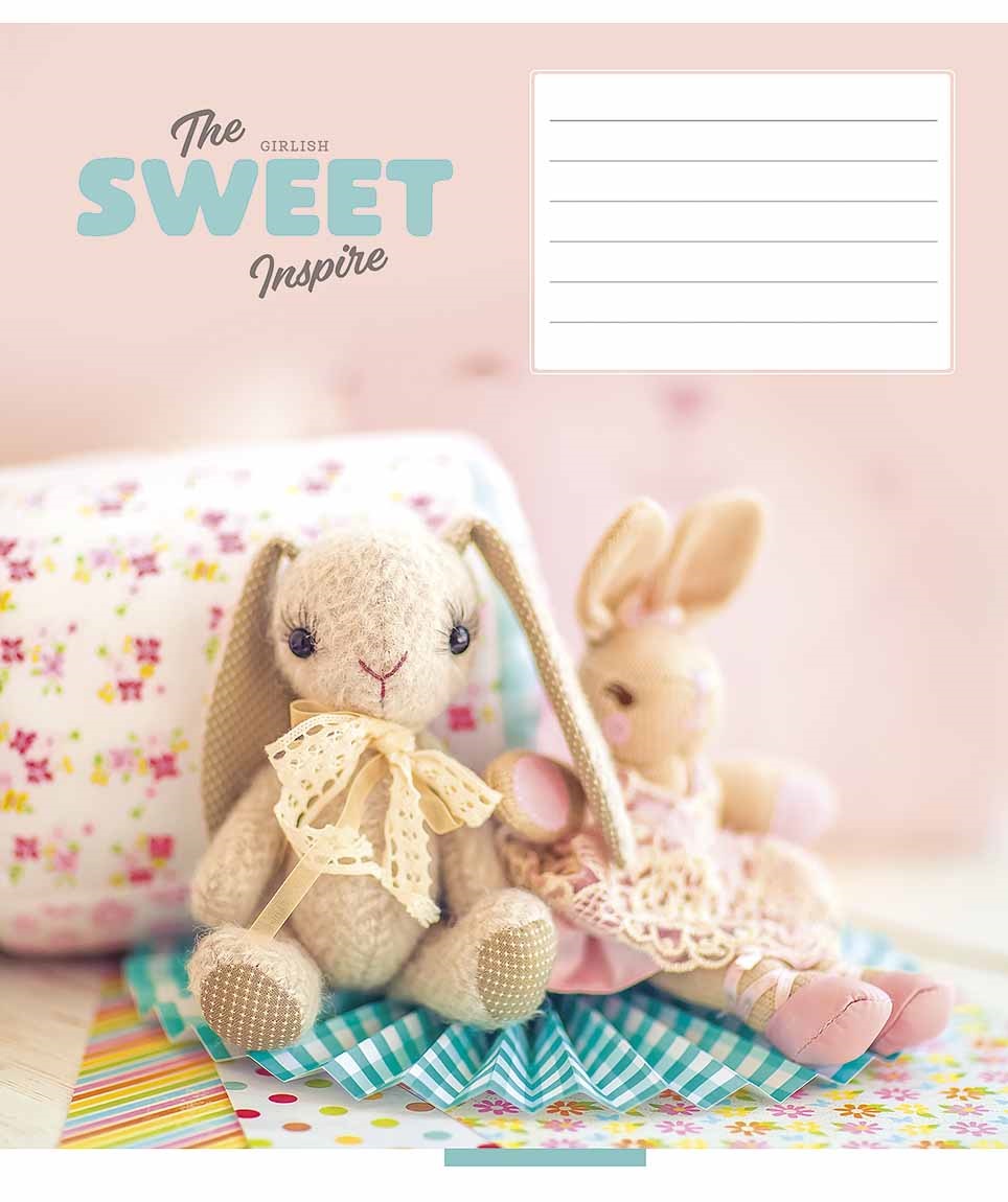 Зошит 18 арк клітинка 3382 Sweet 2025 дів