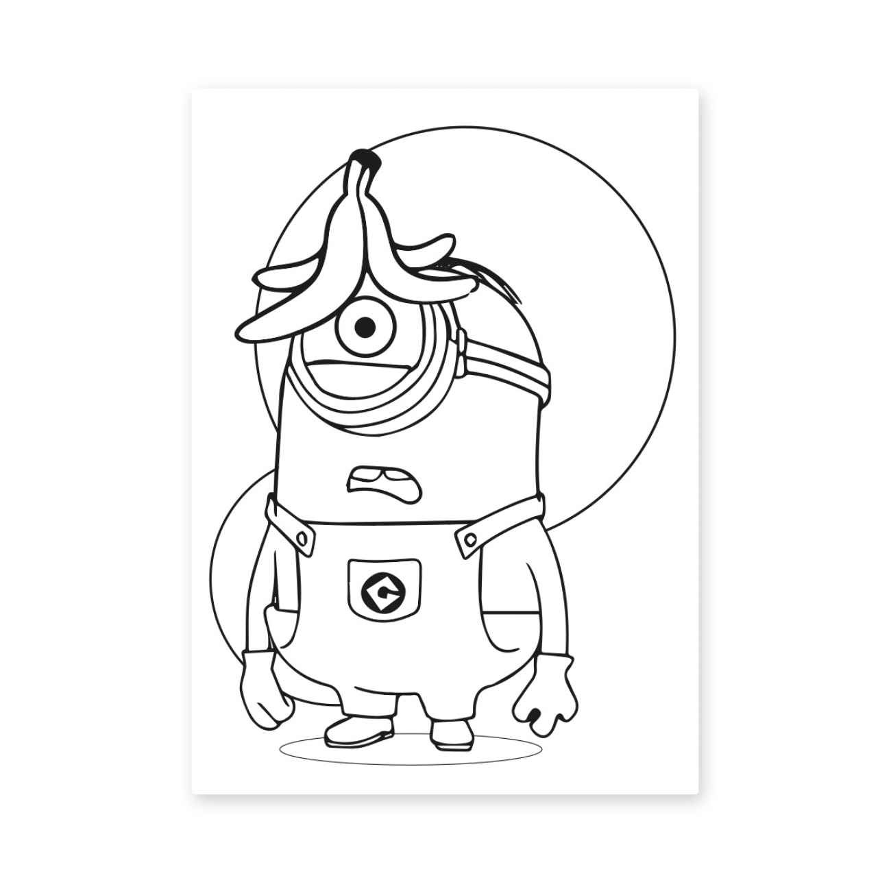 Розмальовка А4 YES Minions