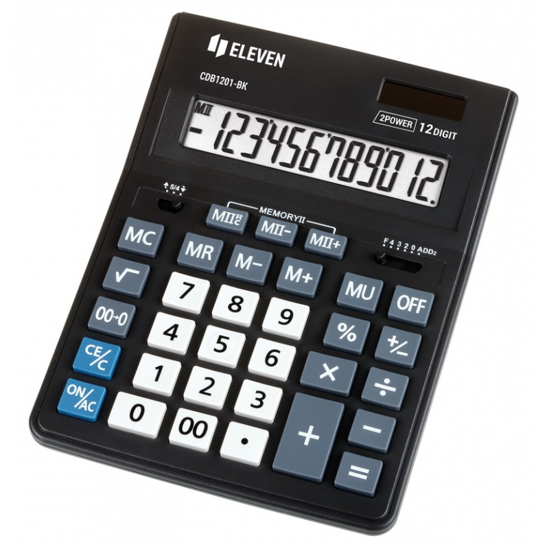 Калькулятор Eleven CDB1201BKE 12 розр.