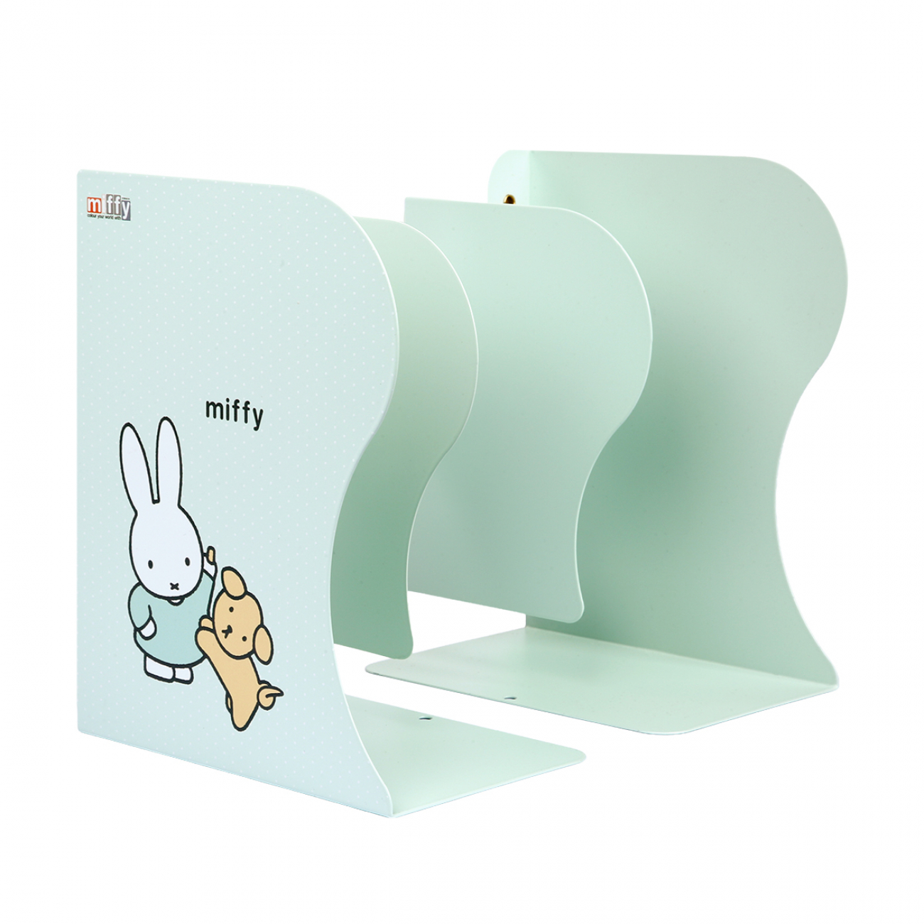 Підставка для книг вертикальна розсувна Miffy метал