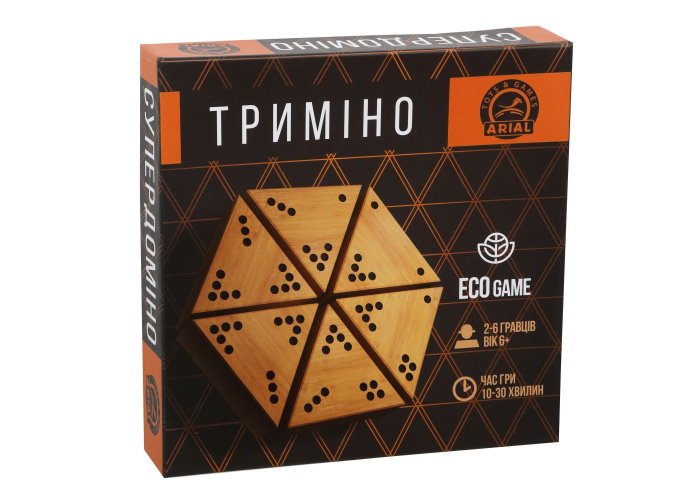 Гра настільна Триміно Супердоміно